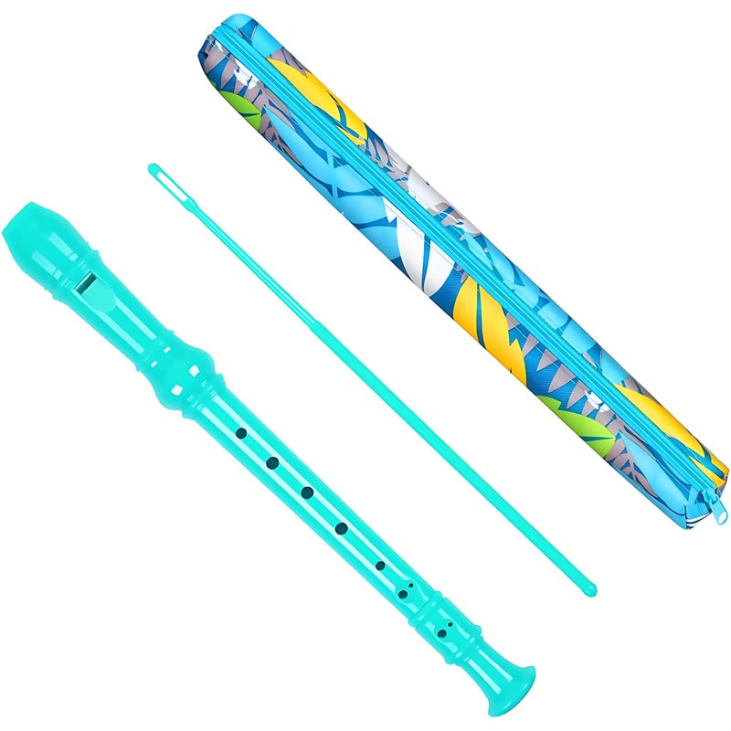 Yop-yes Descant Soprano Recorder Music Recorder Instrument for Kids Flute Kids Recorder with Cleaning Rod + Case Bagâ€¦ - Image 1